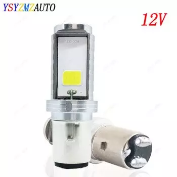 1 шт. 12000LM BA20D лампа для фар H6 светодиодный светильник Hi-Lo Beam лампа для мотоцикла вспомогательные фары светодиодные фары 6500K 12 В