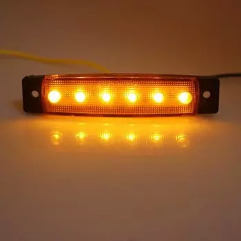 1 шт., 12-24 В, 6 светодиодов