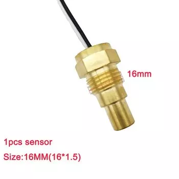 1 шт. 12 В/24 В 10 мм 12 мм 14 мм 16 мм 17 мм 21 мм Универсальный датчик температуры воды Автомобильный датчик температуры воды Датчик температуры воды