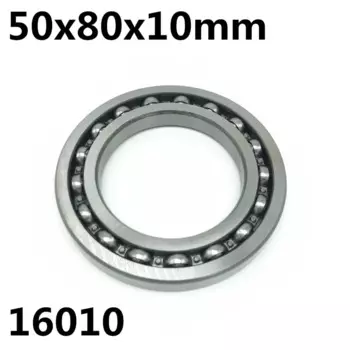 1 шт. 16010ZZ 16010-открытый 50x80x10 мм глубокий шаровой подшипник 16010