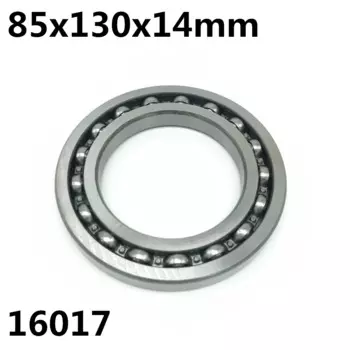 1 шт. 16017 открытый шариковый подшипник с глубоким желобом 85x130x14 мм 16017
