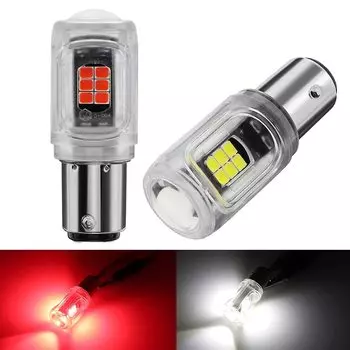 1 шт. 16SMD S25 1156 BA15S BAY15D 1157 P21/5 Вт стоп-сигналы лампы Автомобильные светодиодные стробоскосветодиодный ческие вспышки два режима светодиодный P21W авторезервная лампа DRL