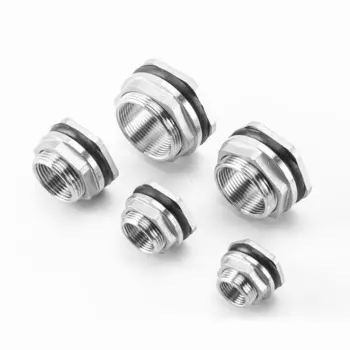 1 шт. 1/2 "3/4" 1 "1-1/4" 1-1/2 "BSP Женская резьба 304 фитинги из нержавеющей стали для резервуара для воды аквариума адаптер Муфта