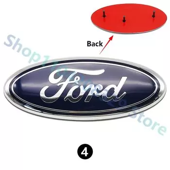 1 шт. 22,5 см, наклейка на переднюю и заднюю эмблему автомобиля, наклейка на багажник для Ford Edge Escape Fiesta Transit Ranger Roush Fusion Focus Mondeo Kuga