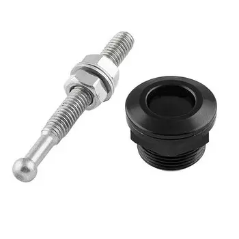 1 шт., 22 мм, универсальный комплект булавок для капота автомобиля, алюминиевая кнопка, быстроразъемная защелка, зажим для блокировки номерного знака бампера