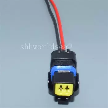 1 шт. 2 3 4 5 6-контактный Женский автомобильный водонепроницаемый соединитель жгут проводов, электрическая вилка для Peugeot Renault Citroen