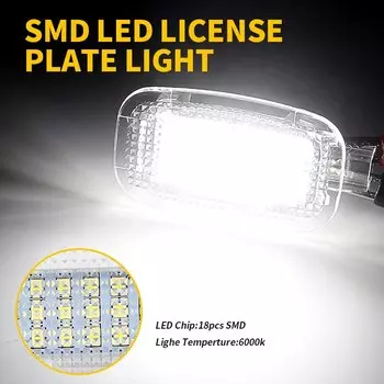 1 шт./2 шт. светодиодная лампа для зеркала для макияжа, светильник для ног для Mercedes-Benz R230 W204 W212 W207 W221 W216 W251 W164 W463 X164 X204 C197