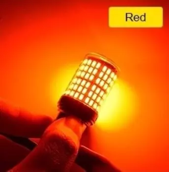 1 шт. 3014 144smd Canbus S25 1156 P21W BA15S LED BAY15D BAU15S PY21W T20 светодиодный 7440 7443 W21W 1157 Светодиодные лампы для указателей поворота