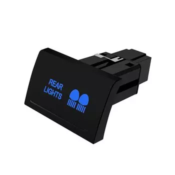 1 шт., 3 А, 12 В, Кнопка ВКЛ./ВЫКЛ./левая/правая сторона для VW Volkswagen Amarok с проводным разъемом