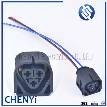 1 шт. 3-контактный 3 серия 318i 320 325 модель E38 E39 E46 E60 E66 E90 325i разъем катушки гнезда автомобильный соединитель жгута 12521437985