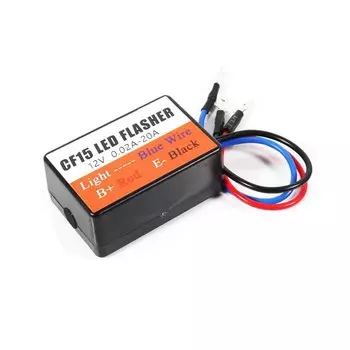 1 шт., 3-контактный CF13/CF14, сменные реле CF15 электронный светодиодный проблесковый маячок как светодиодные лампы сигнала поворота, отличная фиксация вспышки