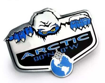 1 шт. 3D Арктическая Автомобильная алюминиевая эмблема наклейка значок тюнинг Автомобильная наклейка для Freelander Wrangler Renegade Compass автотюнинг