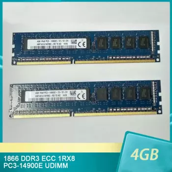 1 шт. 4 ГБ 4G 1866 DDR3 ECC 1RX8 PC3-14900E UDIMM Оперативная память для памяти SK Hynix