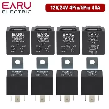 Водонепроницаемые автомобильные реле EARUELECTRIC JD1914/JD1912/JD2914/JD2912
