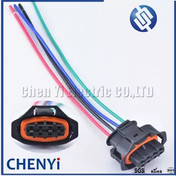 1 шт. 4-контактный разъем автоматического датчика 3,5 мм, вилка жгута проводов 1928403736 Для Buick GT Chevrolet Cruze Ford Falcon XR6 Turbo