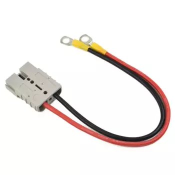 1 шт. 50A разъем для вилки Anderson с проводом 12AWG M8 Post Jacket вилочный погрузчик кабель для зарядки аккумулятора 30/50/100 см удлинитель