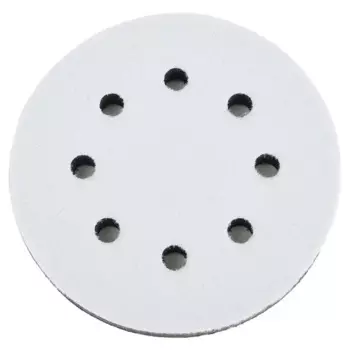 1 шт., 5 дюймов, 125 мм, 8 отверстий, шлифовальная подушечка, мягкий интерфейс, полировальный диск, защитная накладка на крючок и петлю, подложка, абразивные инструменты