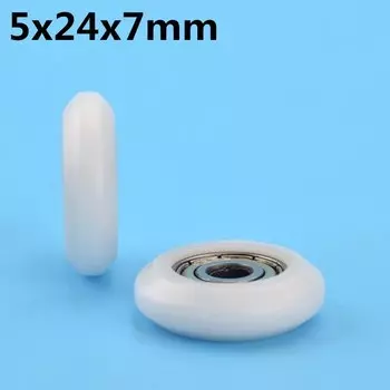 Пластиковое колесо CHYQLY 5x24x7 мм