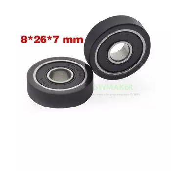 Мягкий резиновый шкив SEEJIE 608 8*26*7 мм