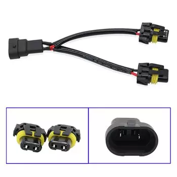 1 шт. 9005 HB3 9006 HB4 H11 мужской женский автомобильный фонарь держатель лампы удлинитель автоматический провод противотуманные фары адаптер разъем