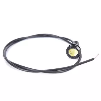 1 шт. 9 Вт 12 в 24 в 18 мм светодиодные фары «Орлиный глаз» Автомобильные противотуманные ДХО дневные сигналы заднего хода сигнал парковки красный