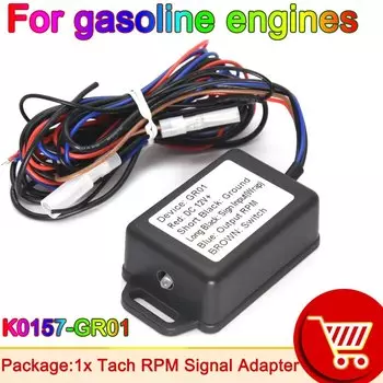 1 шт. адаптер тахометра для автомобиля, лодки, яхты, двигателя, дизельного/бензинового двигателя, адаптер тахометра в минуту, датчик тахометра