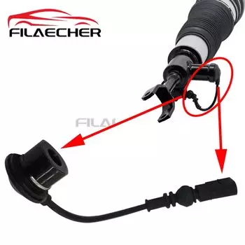 1/2/4 шт. электрический разъем для пневматической стойки передней/задней подвески для Audi A6 C6 4F 05-11 4F0498085 4F0616039N 4F0616040N 4F0616039P