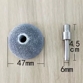 1 шт . алюминиевое анодированное расклешенное контурное колесо / чашка с адаптером Арбор и балансировочным колесом удаление резины эффективное полировочное колесо