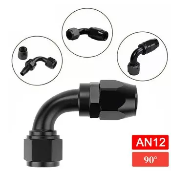1 шт. AN10 AN12 AN16 прямой 45, 60, 90, 120, 150, 180 градусов, универсальный адаптер для топливного шланга