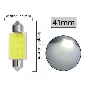 1 шт. авто C10W C5W светодиодный гирлянда COB 31 мм 36 мм 39 мм 41 мм 12 В белые лампы автомобили номерные знаки внутреннее освещение для чтения 6500K 12SMD