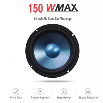 1 шт., автомобильная акустическая колонка, 6,5 дюйма, 150 Вт, 4 Ом
