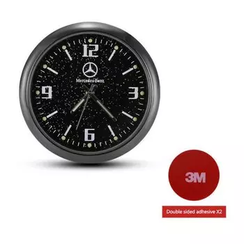 1 шт. автомобильная центральная консоль, кондиционер, кварцевые светящиеся часы для Mercedes Benz A C E S G Class GLC CLE CLA GLB GLS W177