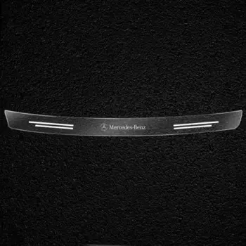 1 шт. автомобильная прозрачная задняя защитная пластина, наклейка на багажник для Mercedes Benz B/C/E/S Clase A C200L GLC GLK CLA W163 W221 Accesorios