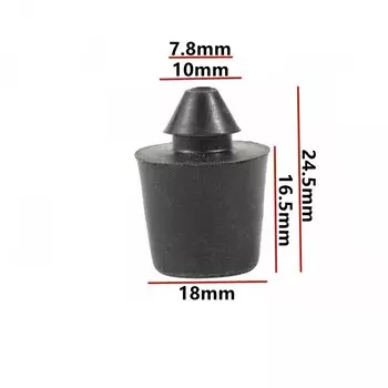 1 шт. Автомобильная задняя дверь Резиновая лента Предотвращение столкновений Пирс буферный блок Подушка амортизирующая прокладка втулка прокладка