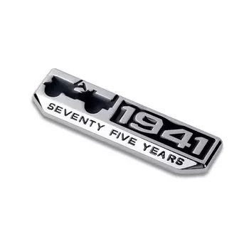 1 шт. автомобильные 3D металлические наклейки с эмблемой 1941 года, наклейки на кузов 75-летия для Jeep Grand Cherokee wk2 Wrangler JK Compass Renegade