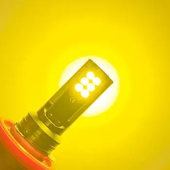 1 шт., Автомобильные светодиодные лампы H8 H1 H3 H4 H7 H11 9005 9006 CSP