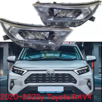 1 шт. автомобильный bupmer RAV 4 фары для Toyota RAV4 светодиодные фары 2020 ~ 2022y автомобильные аксессуары DRL противотуманные фары для RAV4