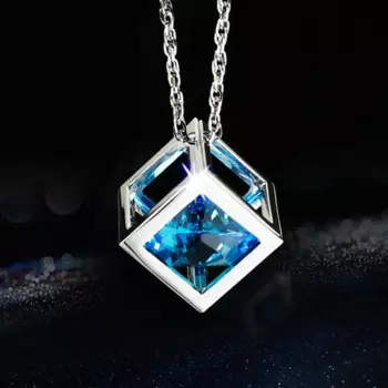 1 шт., автомобильный кулон, кристаллы, куб, автомобильные подвески, зеркало заднего вида, украшения, автомобильные украшения, подвесная внутренняя подвеска