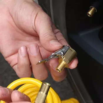 1 шт., автомобильный латунный патрон для шин, 8 мм