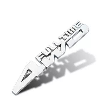 1 шт. автомобильный металлический логотип 4x4 автомобильная наклейка внедорожник полный привод стандарт AWD автомобильная спортивная наклейка хвост внешнее украшение