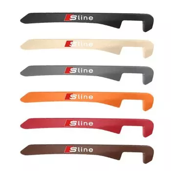 1 шт., автомобильный наполнитель для зазора на сиденье Audi A3 A4 A5 A6 A7 A8 Q3 Q4 Q5 Q8 S1 S4 S5 S6 S Line TT RS, логотип автостайлинга