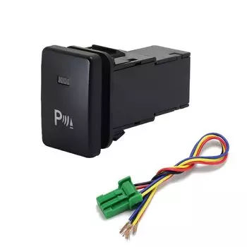 1 шт. автомобильный оранжевый свет BSM DRL СВЕТОДИОДНЫЙ парковочный радар мощность противотумансветильник кнопка переключения для Mitsubishi Outlander 13-21 Pajero Sport16-20