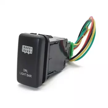 1 шт. автомобильный переключатель включения и выключения светодиодной панели DRL для Toyota Tacoma FJ Land Cruiser 4Runner Highlander Hilux Prado 120