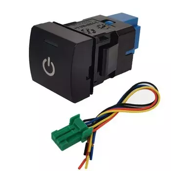 1 шт. автомобильный светодиодный парковочный радар с подогревом, противотуманные фары, кнопка переключения прожекторов для Toyota Corolla Prado Camry Hiace Sienna 2021