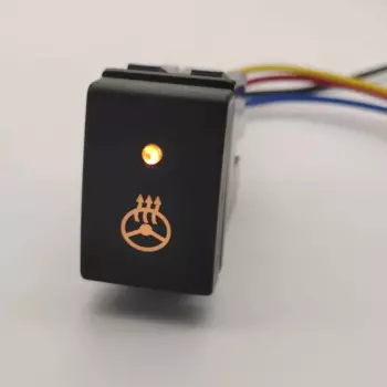 1 шт., автомобильный светодиодный светильник DRL, радар, включение, выключение камеры, зеркало, переключатель, передняя и задняя кнопка блокировки дифференциала для Suzuki Jimny 2007-2015