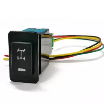 1 шт., автомобильный светодиодный светильник, сиденье, радар, рулевое колесо, зеркало с подогревом, кнопка блокировки дифференциала, переключатель с проводом для Nissan Paladin