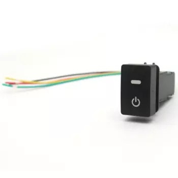 1 шт. автомобильный светодиодный светильник, кнопка включения и выключения камеры, переключатель багажника для Honda Fit Civic HRV CRV VEZEL 2017 2018 2019 2020 2021