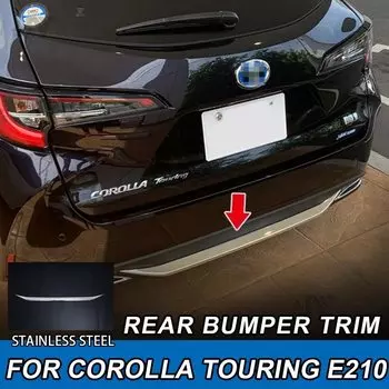 1 шт. аксессуары для отделки заднего бампера для TOYOTA COROLLA TOURING 210 2019, Внешние детали, крышка, аксессуары для стайлинга автомобиля для TOYOTA