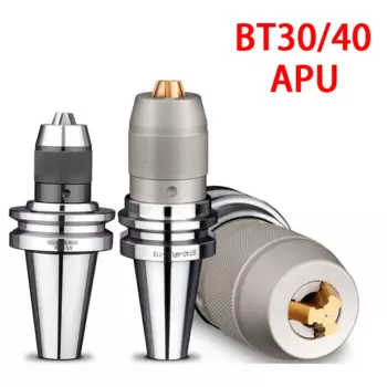 1 шт. BT30 BT40 APU APU08 APU13 рукоятка инструмента для сверлильного патрона с ЧПУ центральный интегрированный самозатягивающийся токарный станок держатель