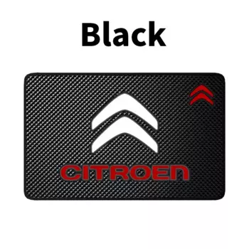 1 шт. черный автомобильный бейдж, противоскользящий коврик, держатель для телефона, нескользящий коврик для Citroens C1 C2 C3 C4 C5 C6 C8 C4L DS3 DS5, автомобильные аксессуары